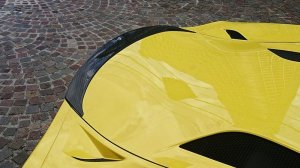 Alfa Romeo 4C Carbon Fiber Spider Rear Spoiler
